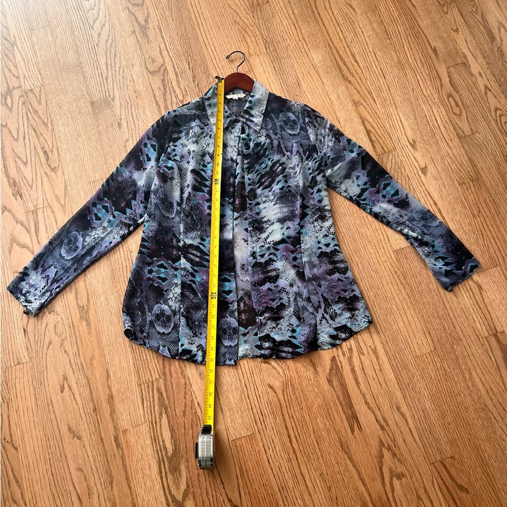 Cabi 609 - Medium Multicolor Python Print Shirt - image 8
